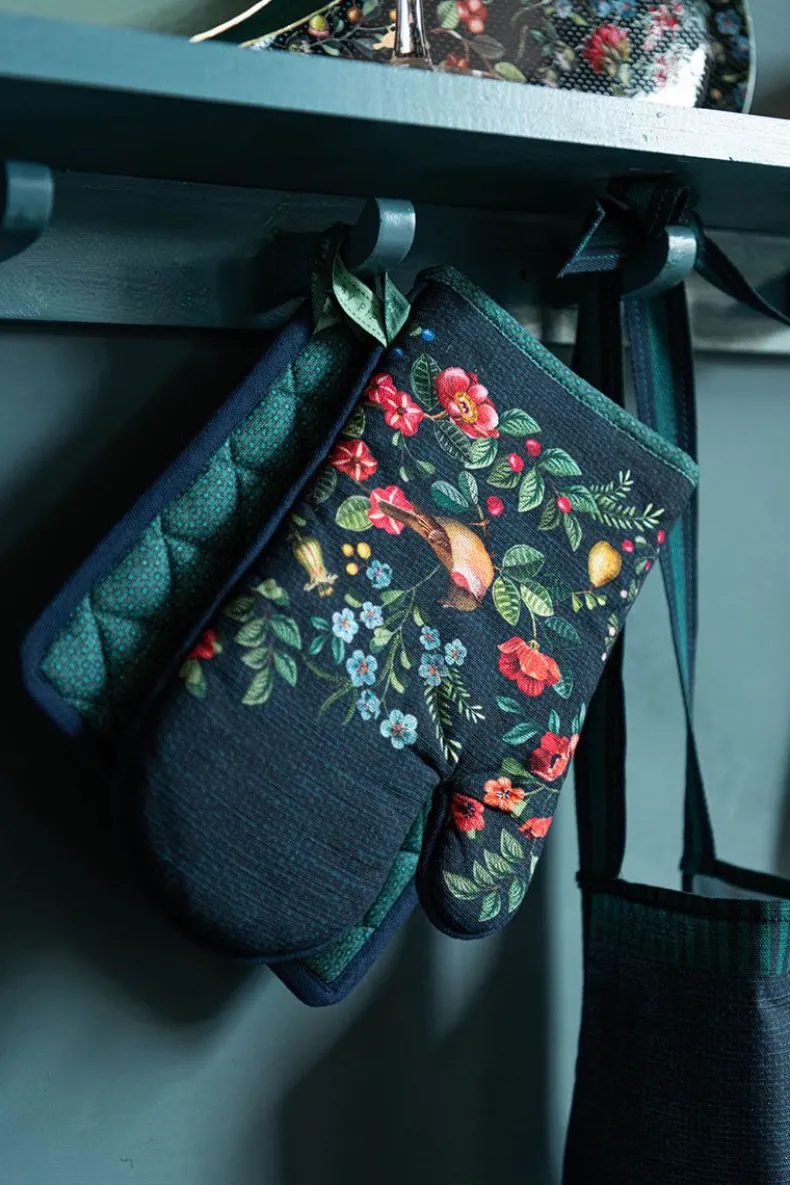 Winter Wonderland Ovenwant Donkerblauw